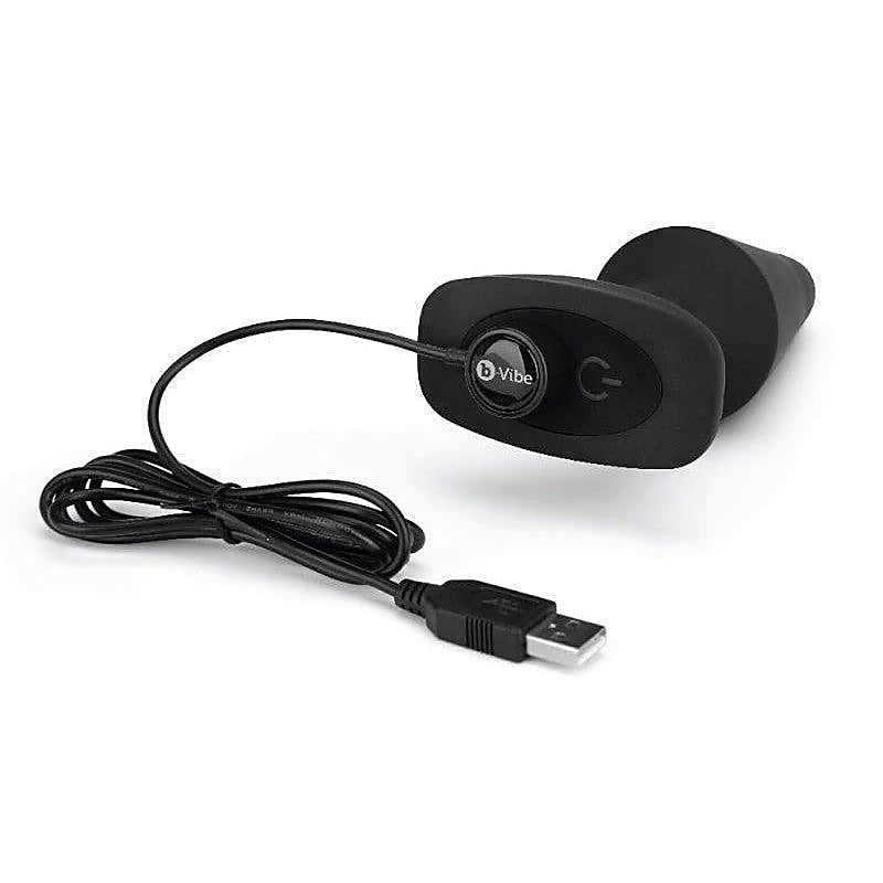 B-Vibe Rimming Plug XL - Powerful Vibrations and Unique Rimming Beads - Anal Vibrators