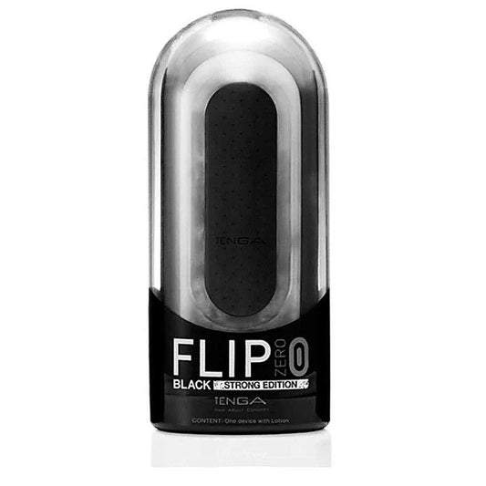 Flip 0 Electronic Vibration Black by Tenga - Masturbators and Strokers