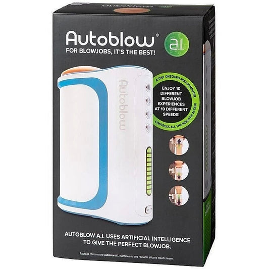 Autoblow A.I. Machine Hands-Free Male Masturbator - Masturbators and Strokers