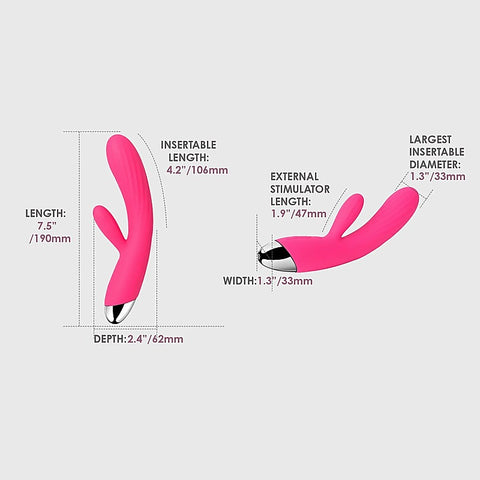 Angel Warming Flexible Rabbit Vibrator by Svakom - Rabbit Vibrators