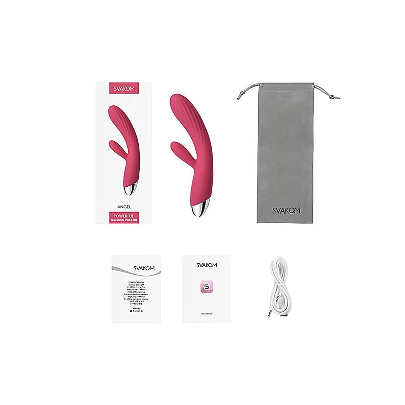 Angel Warming Flexible Rabbit Vibrator by Svakom - Rabbit Vibrators