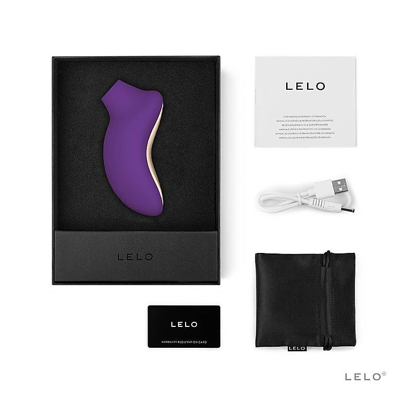 Lelo Sona 2 Sonic Multi Function Clitoral Massager with Sonic Wave Tech - Clit Ticklers and Pulsators