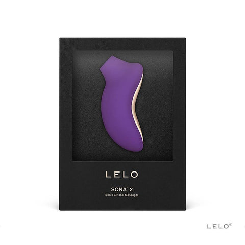 Lelo Sona 2 Sonic Multi Function Clitoral Massager with Sonic Wave Tech - Clit Ticklers and Pulsators