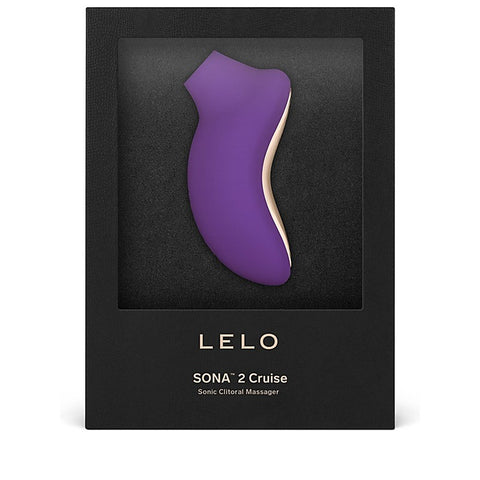 Lelo Sona 2 Cruise Sonic Clitoral Vibrator with SenSonic Technology - Luxury Sex Toys
