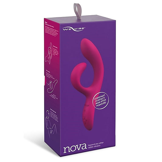 We-Vibe Nova 2 Dual Motor Rabbit Vibrator by Love Honey - Body Stockings