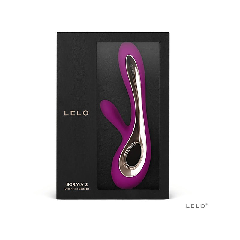 Soraya 2 Double Pleasure Rabbit Vibrator by Lelo - G-Spot Vibrators