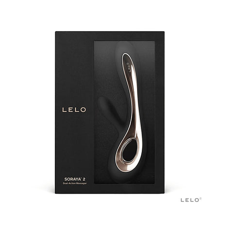 Soraya 2 Double Pleasure Rabbit Vibrator by Lelo - G-Spot Vibrators