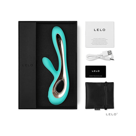 Soraya 2 Double Pleasure Rabbit Vibrator by Lelo - G-Spot Vibrators