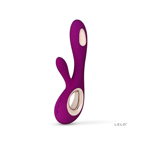 Lelo Soraya Wave Rabbit Vibrator with WaveMotion Technology - Rabbit Vibrators