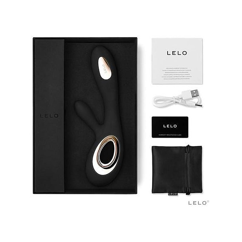 Lelo Soraya Wave Rabbit Vibrator with WaveMotion Technology - Rabbit Vibrators