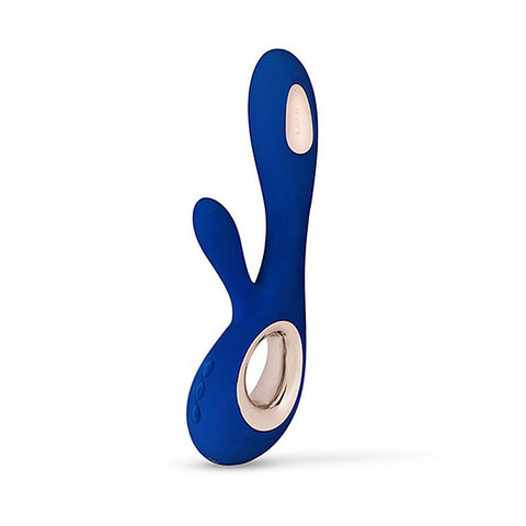 Lelo Soraya Wave Rabbit Vibrator with WaveMotion Technology - Rabbit Vibrators