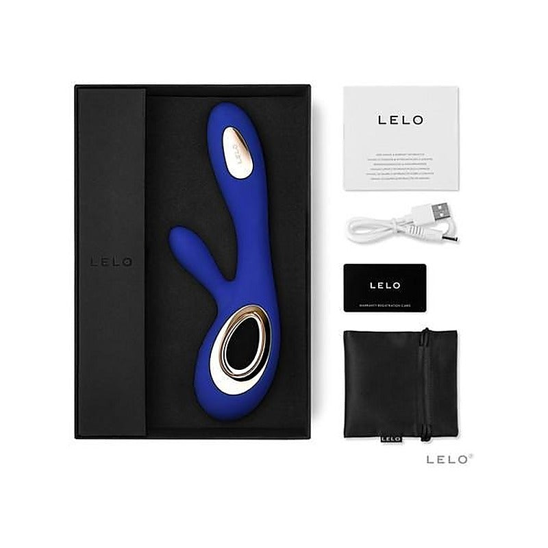 Lelo Soraya Wave Rabbit Vibrator with WaveMotion Technology - Rabbit Vibrators