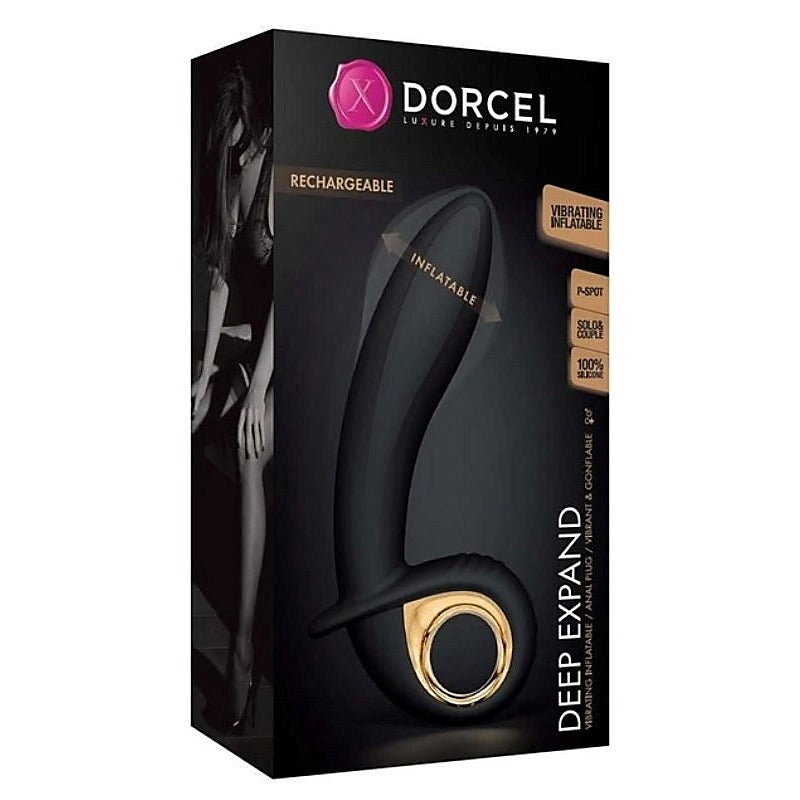 Marc Dorcel Toys Deep Expand Inflatable Anal Vibrator - G-Spot Vibrators