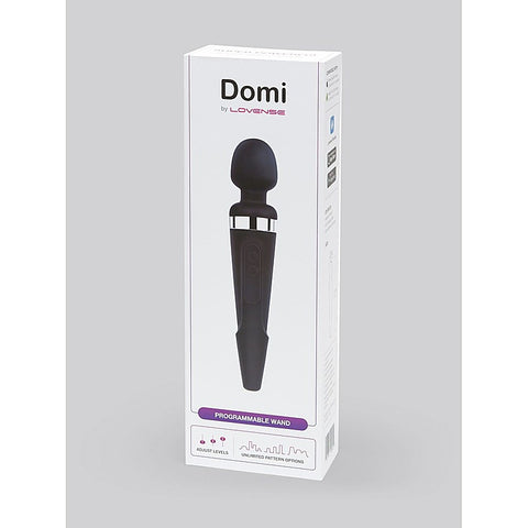 Lovense Domi 2 App Controlled Body Wand Vibrator Compact Power - Remote Control Vibrators