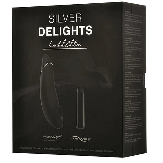 Womanizer x We-Vibe Silver Delights by Love Honey - Clit Ticklers and Pulsators