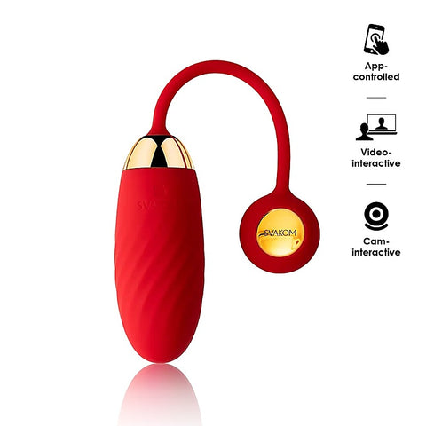 Ella Neo Interactive App Controlled Love Egg by Svakom - Remote Control Vibrators