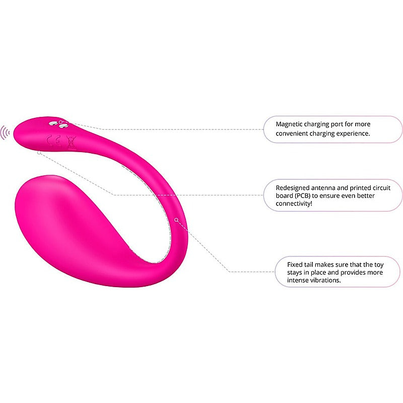 Lush 3 Bluetooth Remote Control Egg Vibrator by Lovense - Remote Control Vibrators