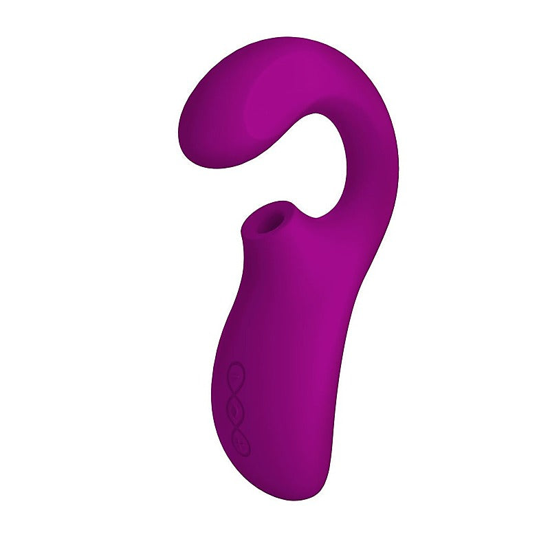 Lelo Enigma Dual Action Sonic Clitoral and G Spot Massager SenSonic Wave - Realistic Dildos