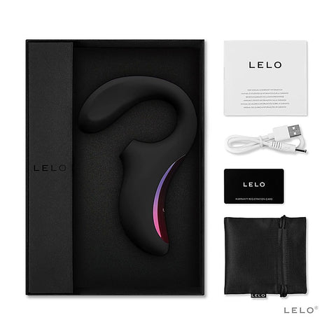 Lelo Enigma Dual Action Sonic Clitoral and G Spot Massager SenSonic Wave - Realistic Dildos