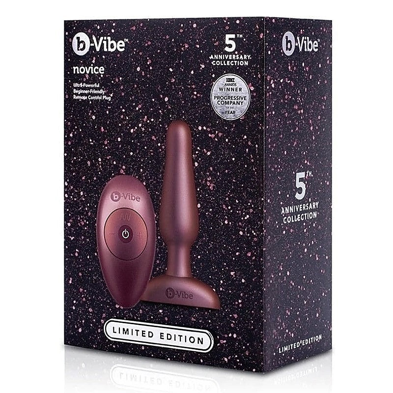 b-Vibe Novice Galaxy Plum Limited Edition - Anal Vibrators