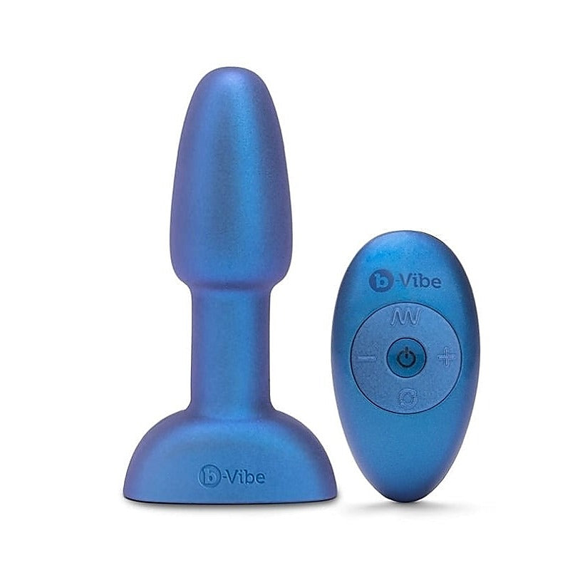B Vibe Rimming Petite Night Sky Limited Edition with Rotating Beads - Remote Control Vibrators