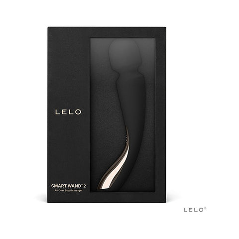 Lelo Smart Wand 2 Medium Vibrating Body Massager Powerful Wand Vibrator - Rabbit Vibrators