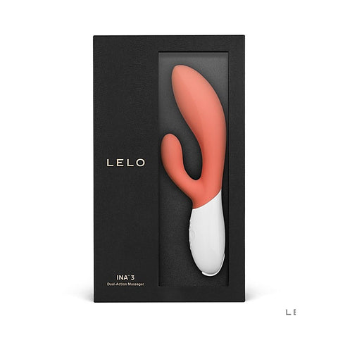 Lelo Ina 3 Multi Functions G Spot Rabbit Vibrator Dual Motor Stimulation - Bullet Vibrators