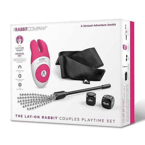 Lay-On Rabbit Couples Playtime Set by Xgen Products - Sex Kits
