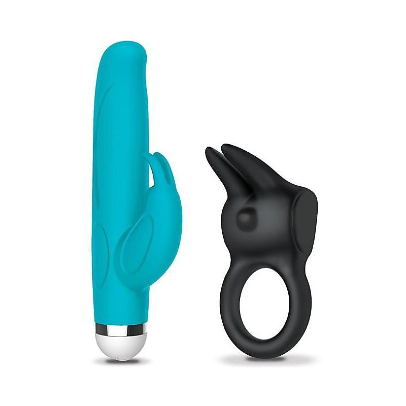 Mini Rabbit and Rabbit Love Ring Couples Playtime Set - Sex Kits