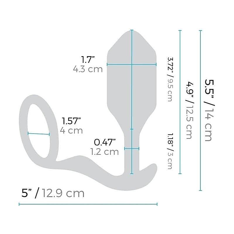 Premium B-Vibe Vibrating Snug & Tug by B-Vibe - Luxury Sex Toys