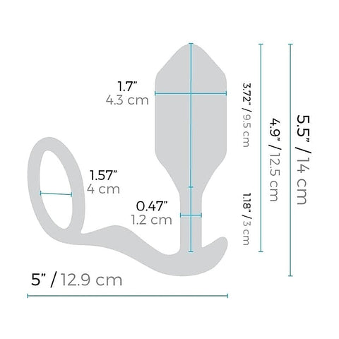 Premium B-Vibe Vibrating Snug & Tug by B-Vibe - Luxury Sex Toys