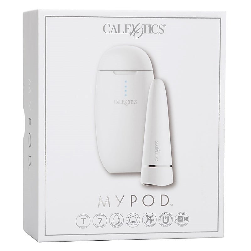 California Exotics My Pod Clitoral Vibrator with Wireless Charging Case - Personal Massagers