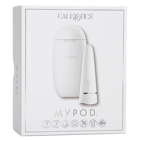 California Exotics My Pod Clitoral Vibrator with Wireless Charging Case - Personal Massagers