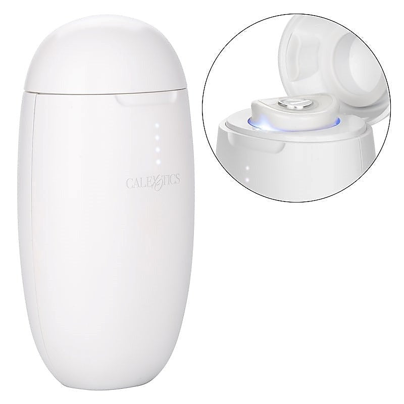 California Exotics My Pod Clitoral Vibrator with Wireless Charging Case - Personal Massagers