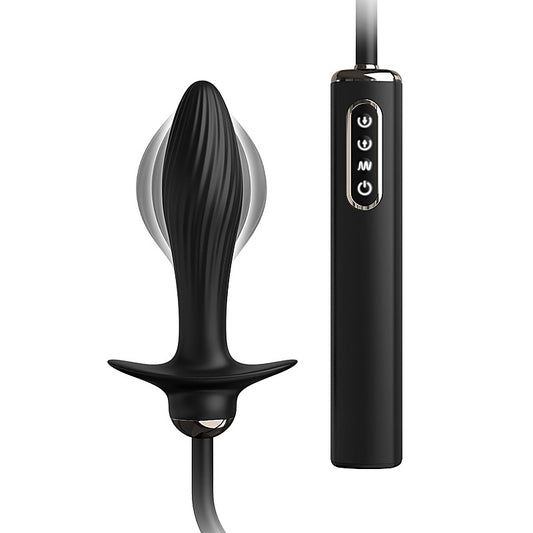 Anal Fantasy Auto Throb Inflatable Vibrating Butt Plug - Inflatable Dildos and Vibrators