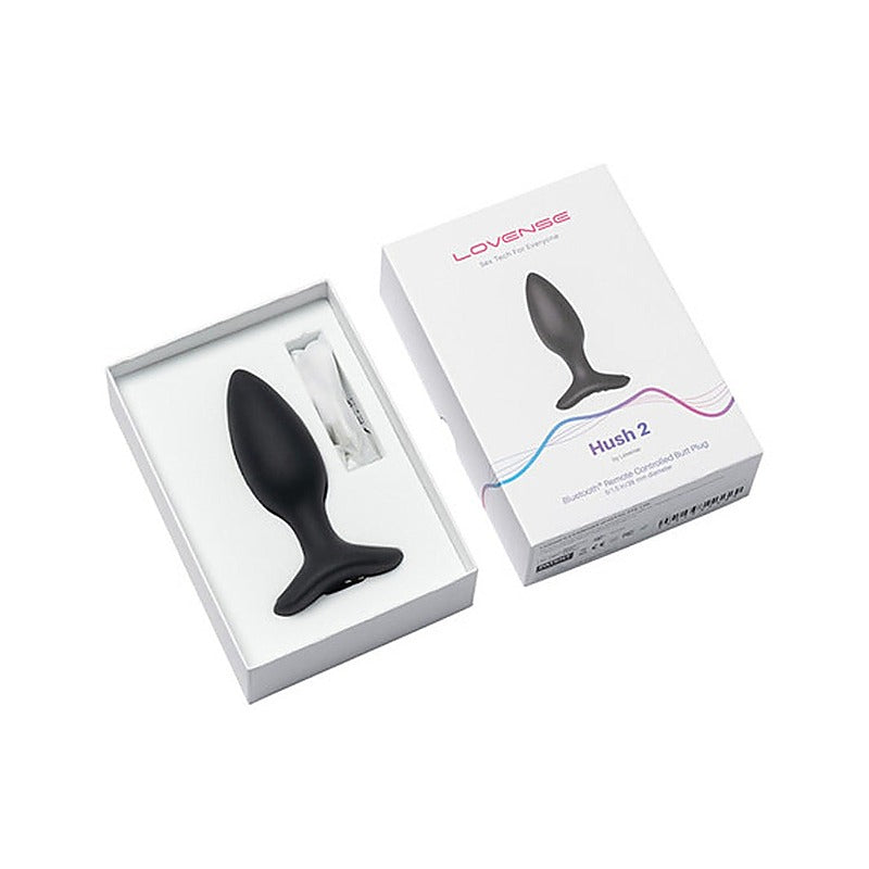 Hush 2 Remote Controlled Vibrating Butt Plug By Lovense - Remote Control Vibrators