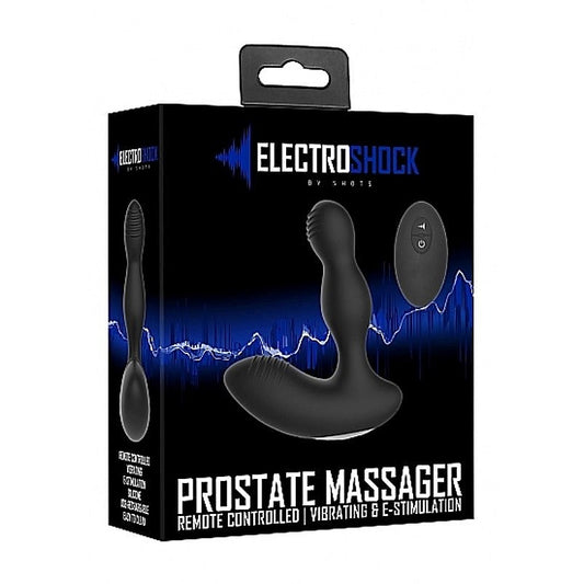 Electroshock Remote Controlled Prostate Massager - Luxury Sex Toys