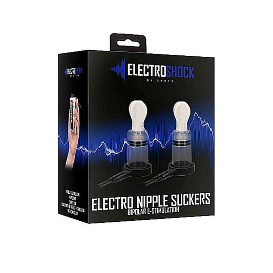 Electroshock Electro Nipple Suckers by Shots Toys - Electro Sex