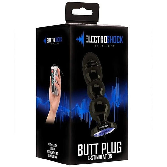 Electroshock Bold Butt Plug by Shots Toys - Luxury Sex Toys