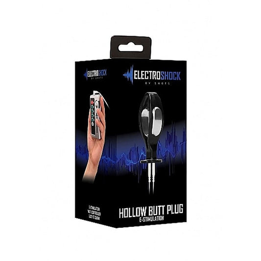 Electroshock Hollow Butt Plug by Shots Toys - Luxury Sex Toys