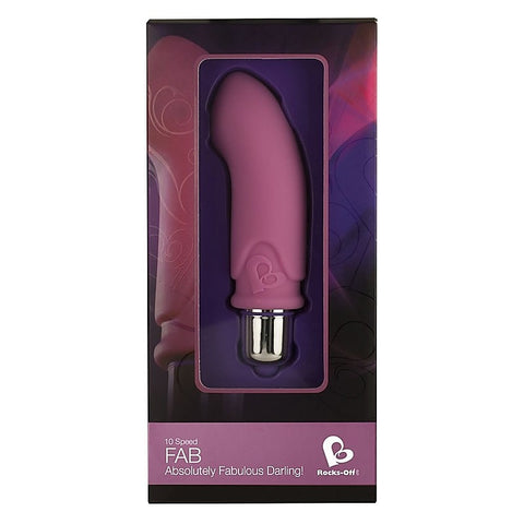 Mini Mates Fab Silicone Vibrator by Rocks Off - G-Spot Vibrators