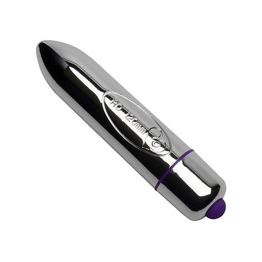 120Mm Vibrating Bullet Massager by Rocks Off - Steel Sex Toys