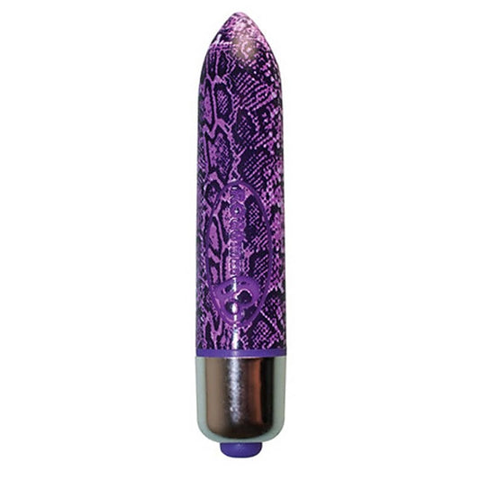 Purple Python 7 Speed 80mm Waterproof by Rocks Off - Waterproof Vibrators