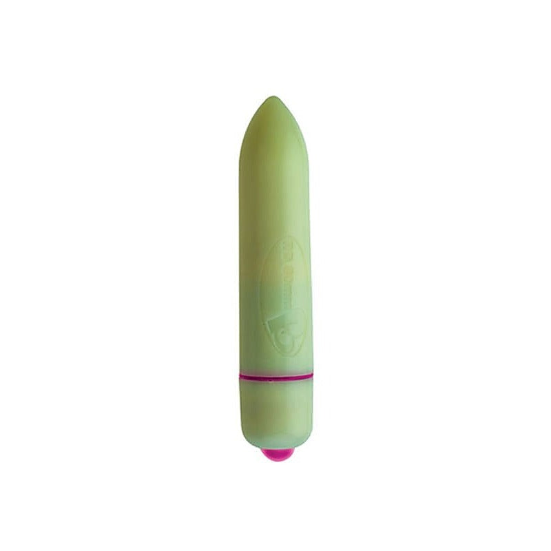 Gorgeous Glow in the Dark 7 Speed 80mm by Rocks Off - Waterproof Vibrators