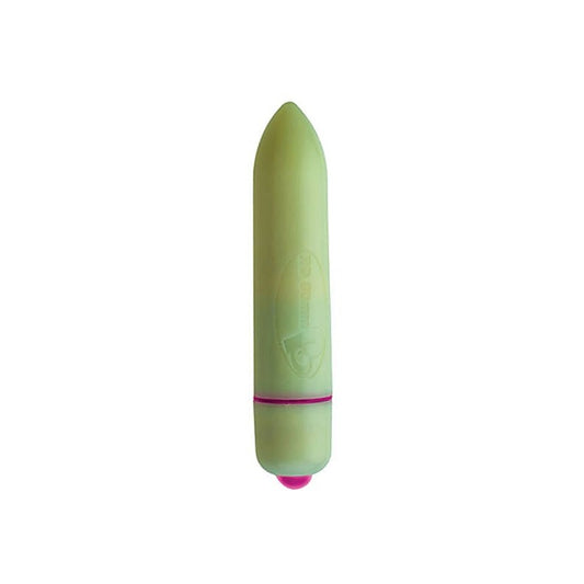 Gorgeous Glow in the Dark 7 Speed 80mm by Rocks Off - Waterproof Vibrators