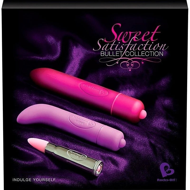 Sweet Satisfaction Bullet Collection Box by Rocks Off - Waterproof Vibrators