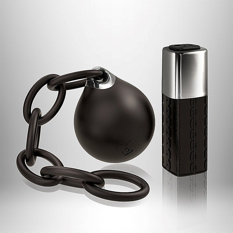 Linx Ball And Chain Rechargeable Remote Control by Rocks Off - Remote Control Vibrators