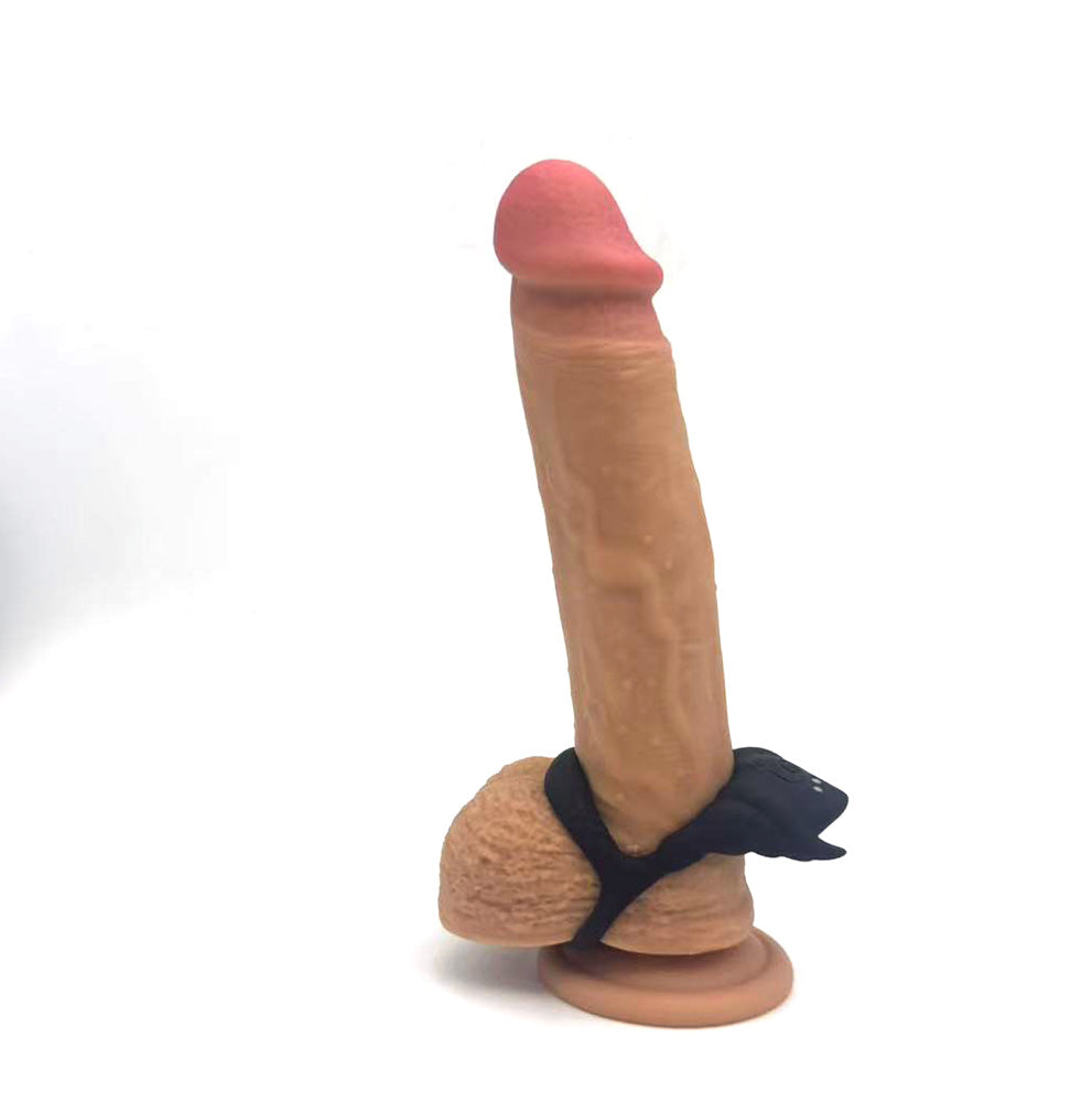 Maia ROCKY USB Rechargeable Vibrating Cock & Balls Ring - - Vibrating Cock Rings