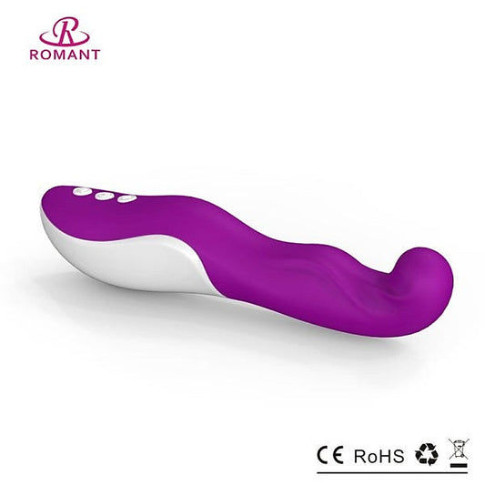 Wanda G-Spot Vibrator Pink Silicone by Romant - G-Spot Vibrators
