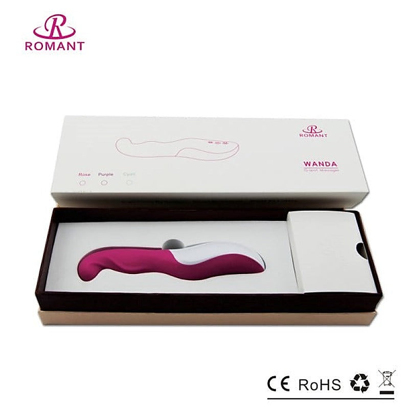 Romant Wanda G Spot Vibrator Pink with 7 Modes and Waterproof Design - G-Spot Vibrators